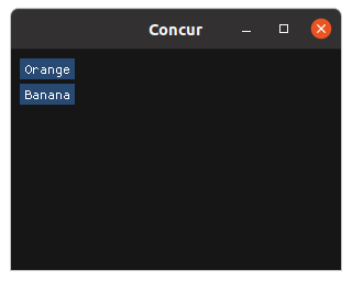 Buttons Screenshot